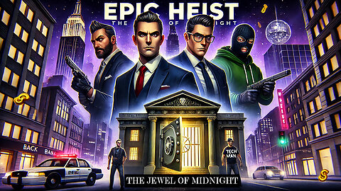 Epic Heist: The Jewel of Midnight | AI Generated Video