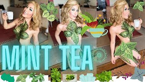 How To Make Mint Tea / Como Hacer Té De Menta / Recipe With Herb Mint / Receta Te Menta / BodyPaint