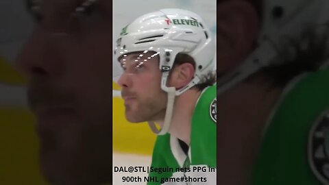 DAL@STL-Seguin nets PPG in 900th NHL game #shorts #nhl