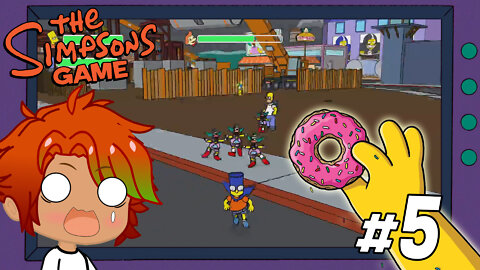 Lets Play The Simpsons Game (2022) #5 - "The Clowns Guys, The CLOWNS !!"