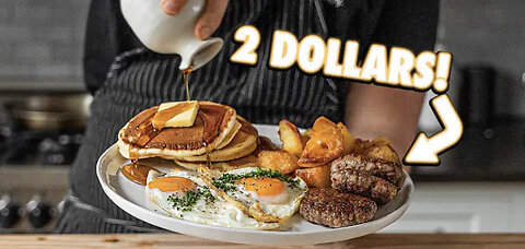 The 2 Dollar All American Breakfast | But Cheaper