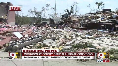 Tornado Damage in Montgomery County