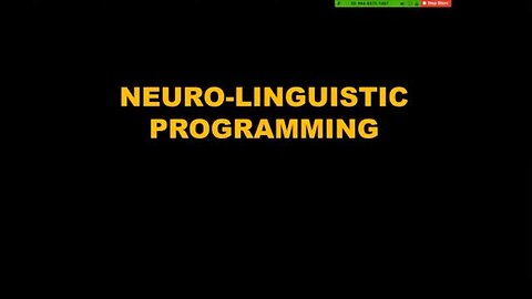 Neuro Linguistic Programming - NLP Revealed