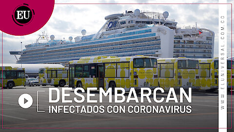 La cuarentena del Diamond Princess termina con 542 contagios