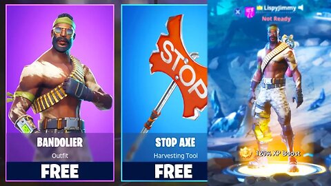 NEW FORTNITE UPDATE FREE SKINS! NEW "BANDOLIER" SKIN FREE! (FORTNITE BATTLE ROYALE)