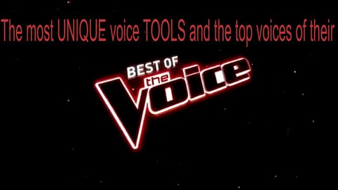 The most UNIQUE voice TOOLS and the top voices of their owners!!!