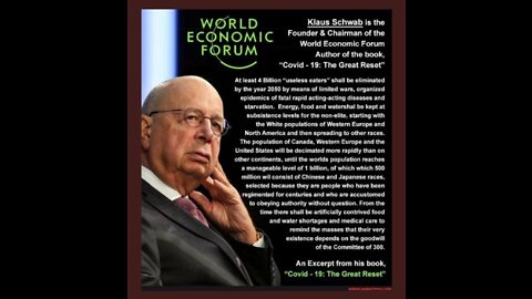 Bill Gates, Klaus Schwab •In their own words• World Economic Forum •dystopian future•