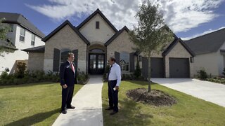 Touring Perry Homes in Cross Creek Ranch