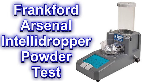 Frankford Arsenal Intellidropper - Testing Different Powders