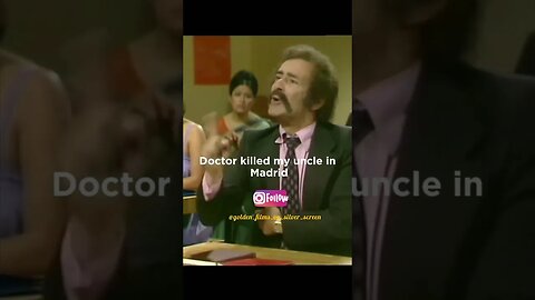 Juan doesn’t trust doctors 🤣 | 🎥 Mind Your Language (1977)