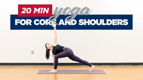 20 Minute Yoga for Core and Shoulders