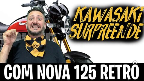 Revolução Retrô: Kawasaki SURPREENDE com sua NOVA 125! 🔥