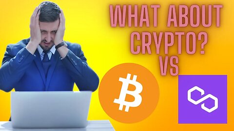 Bitcoin VS Polygon matic 🔥 Bitcoin price 🔥 Polygon matic news Bitcoin news Btc price Polygon crypto