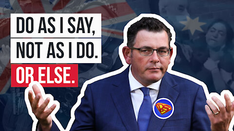 Victorian Premier Daniel Andrews Fined (Not Violently Arrested) For Breaching Own Mask Mandate