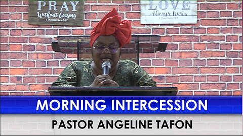 Sunday Service Intercession 09/08/24