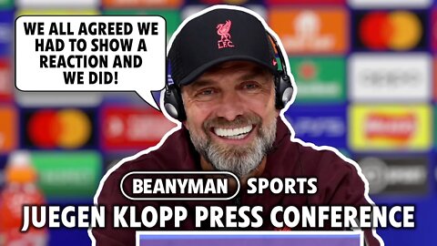 'We ALL agreed we had to show a reaction and WE DID!' | Liverpool 2-0 Napoli | Jurgen Klopp