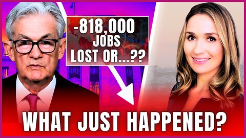 🚨 MASSIVE FRAUD or ERRORS?| Shocking -818,000 Revision to US Jobs Numbers Reveals Data Inaccuracies