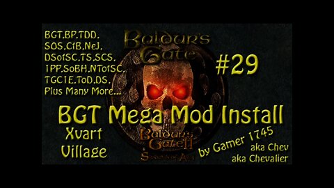 Let's Play Baldur's Gate Trilogy Mega Mod Part 29 - Going to Xvart Village