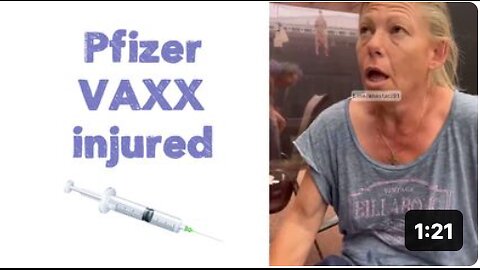 Pfizer VAXX injured 💉