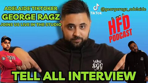 TIK TOKER GEORGE RAGZ TELL ALL INTERVIEW ? + WE SHOOT THE BREEZE | HFD Podcast Ep 55