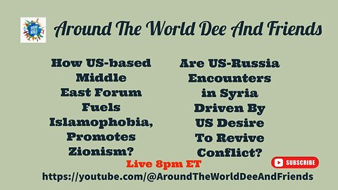 How US-based Forum Fuel Islamophobia? Why Is US Reviving Conflict In Syria?