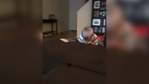 Hilarious Kid Dances, Burst Into Tears When Sees Mom