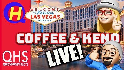 🔴LIVE KENO! Let’s Win BIG at Bellagio! #KENONATION