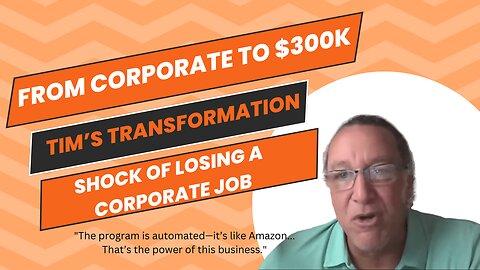 From Corporate Exec to Digital Success: Tim’s $300K #legacybuilder Transformation