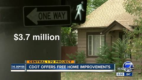 CDOT, Denver offer money for home improvements along Central 70