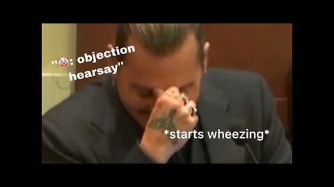 Johnny Depp's funniest moments in court 🩸💅🤡 ( part 3 )