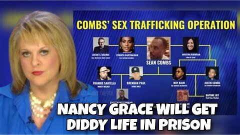 NANCY GRACE IS ON A MISSION TO GET DIDDY LIFE IN PRISON