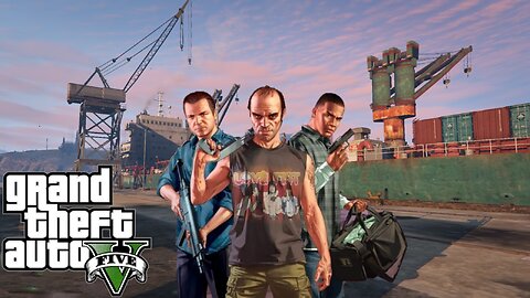 Franklin the Hitman and Trevor the Dock Loader?!; Let's Play Grand Theft Auto V!