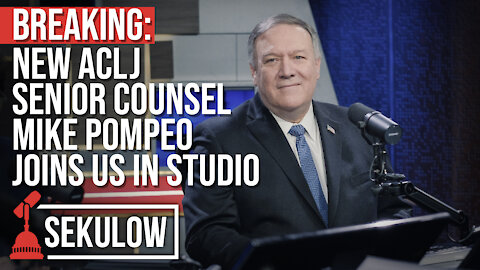 BREAKING: New ACLJ Senior Counsel Mike Pompeo Joins Us In Studio