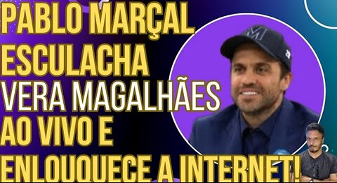 SHOW DE RISADAS: Pablo Marçal esculacha Vera Magalhães ao vivo e a internet enlouquece!