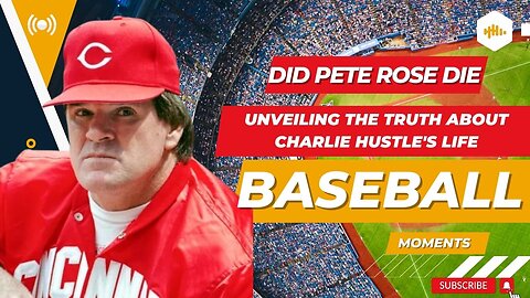 Pete Rose: Death Rumors, Net Worth, MLB Legacy & the Truth About 'Charlie Hustle"