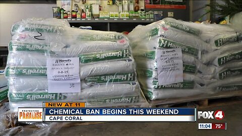 Cape Coral bans fertilizers starting June 1st