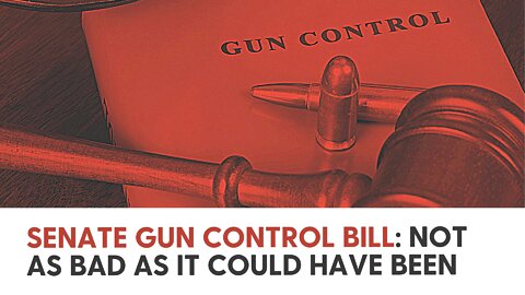 Senate Gun Control Bill: Not as bad as it could have been