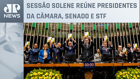 Congresso nacional celebra os 35 anos da Constituição