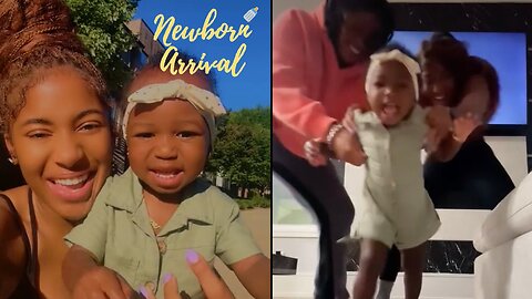 Alvin Kamara & Te'a Cooper Show Off Their Baby Girl Stori For The 1st Time! 👶🏽