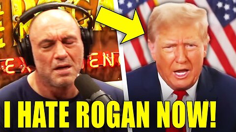 WOW: Joe Rogan TRIGGERS TRUMP into POSTING THIS!