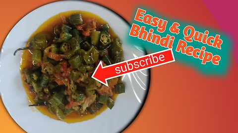 Masaledar Bhindi fry recipe | how to make spicy 🔥 bhindi with onions by welcomefriends