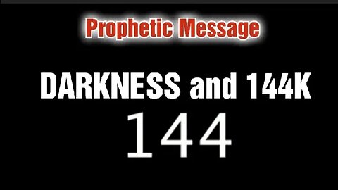 DARKNESS COMING, FIRSTFRUITS WILL BE TRANSFORMED🔺️#144 #share #jesus #bible