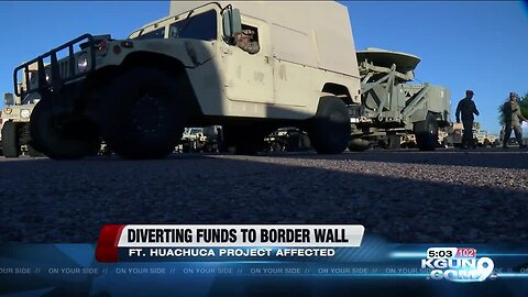 McSally: Arizona base projMcSally: Arizona base project on funding diversion listect on funding diversion list