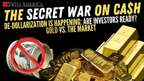 De-Dollarization is Happening: Are Investors Ready? Gold vs. the Market