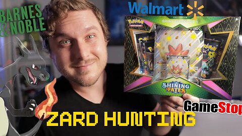 Did we get a Charizard??? | Pokémon Card Hunting at Walmart, GameStop, & more!