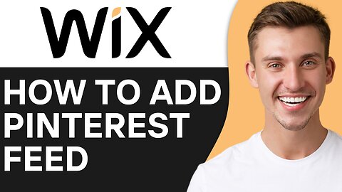 HOW TO ADD PINTEREST FEED TO WIX WEBSITE