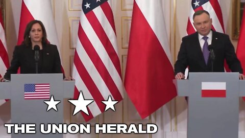 Vice President Harris and Polish President Duda Hold a Joint Press Conference in Warsaw