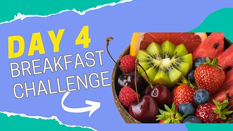 Day 4 Breakfast Smoothie Challenge: Our Daily Bread 🍞