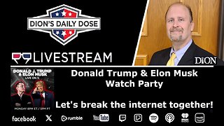 Trump & Musk Interview Watch Party