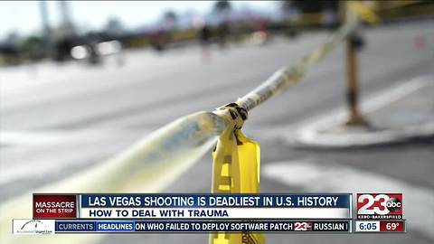 Clinical psychologist one of first responders in Las Vegas shooting, speaks out on emotional trauma